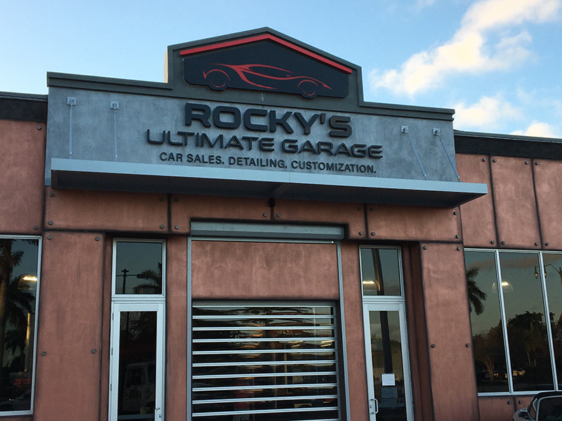 Rocky's Channel Letters